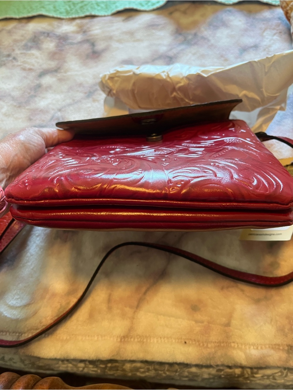 Patricia Nash Balluri Crossbody Bag and Wallet NWT - Picture 6 of 10